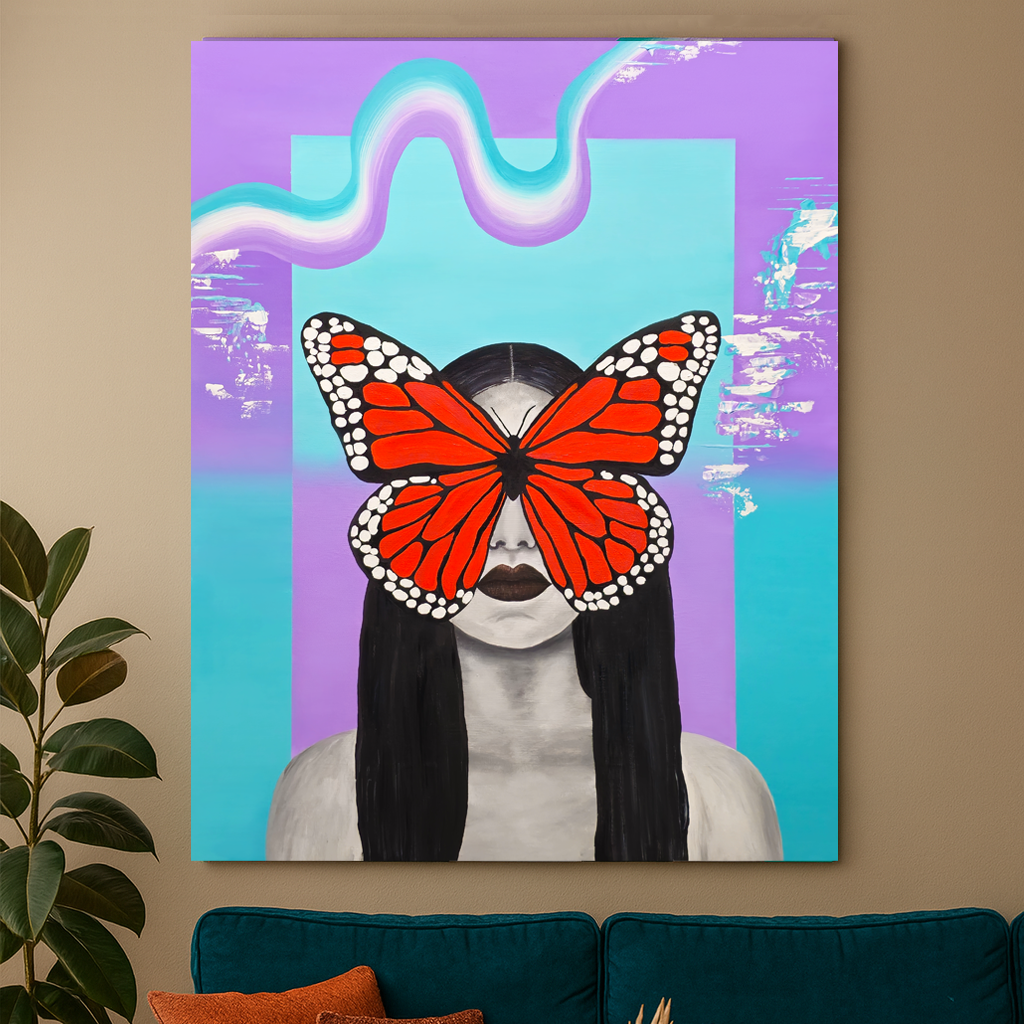 original paintings made into colorful art prints