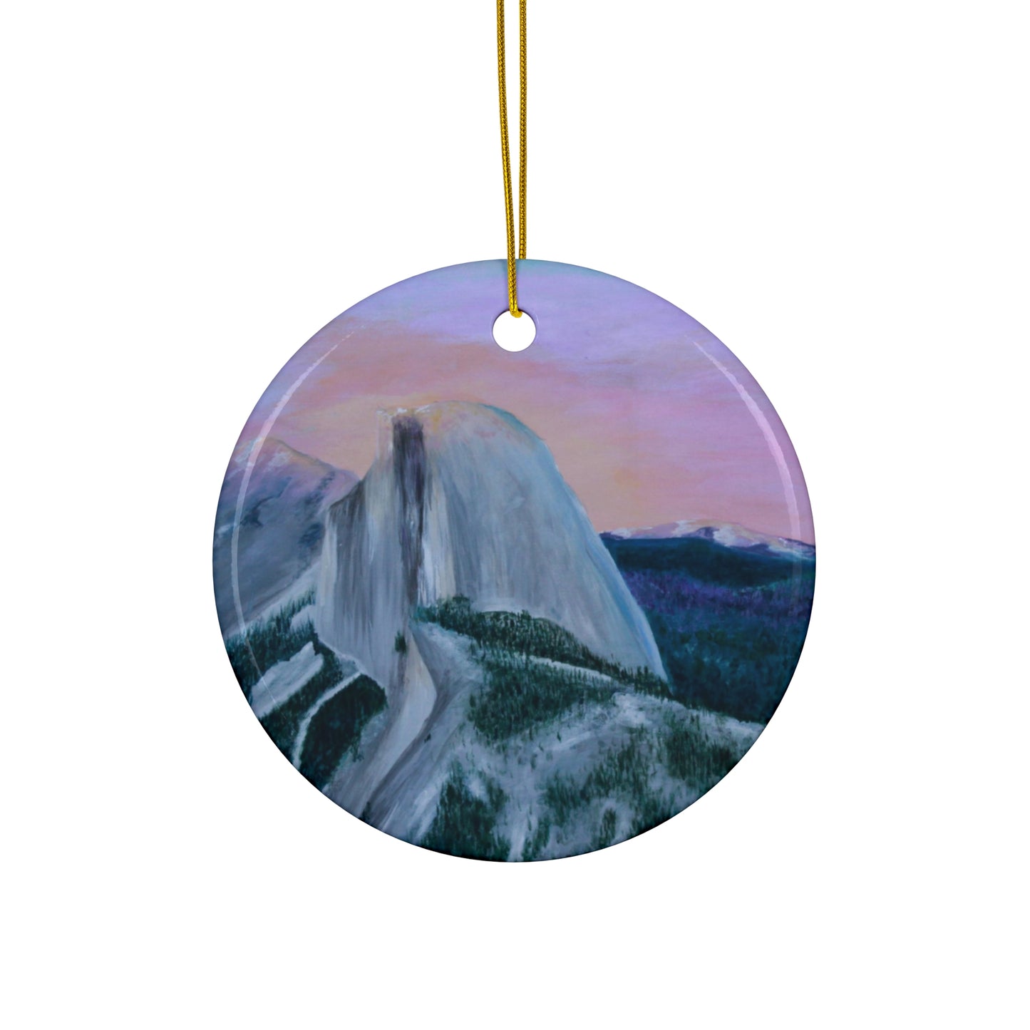 Yosemite National Park Ornament - with the trees