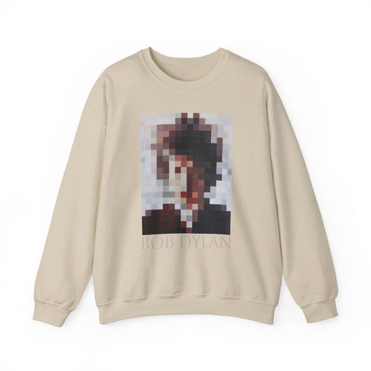 Bob Dylan Pixelated Sweatshirt - with the trees
