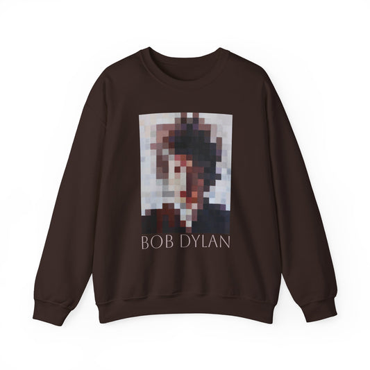 Bob Dylan Pixelated Sweatshirt - with the trees